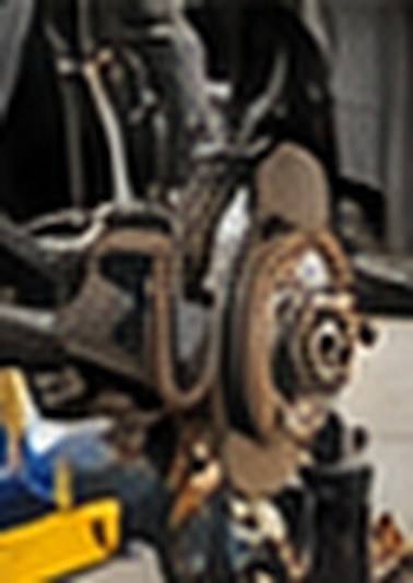 Altima brake assembly during the service