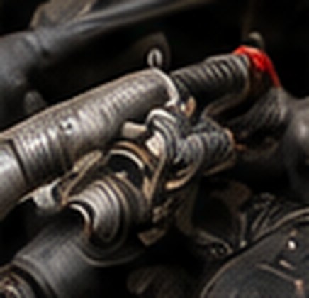 The faulty engine component removed from the Jeep